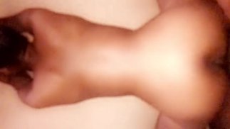 Stepdad gave me good dick after shower