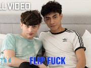 NastyTwinks - Flip Fuck - Zayne Bright and Luca Ambrose Flip Fuck ...