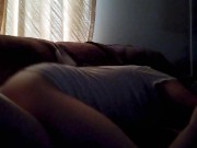 Preview 1 of Couple quick couch fuck