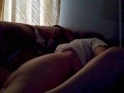 Preview 4 of Couple quick couch fuck