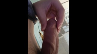 阴茎系带被扭来扭去太舒服了，没几下就射精了呢🥵