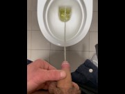 Preview 4 of POV - Public Toilet pissing #2