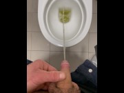 Preview 6 of POV - Public Toilet pissing #2
