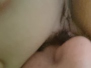 Preview 1 of Eating barely legal teen pussy and 69
