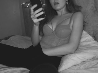 girl watching porn, homemade girlfriend, loud moaning, russian
