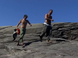 SHE LIKES DOUBLE Scene-2_Pretty tanned brunette gets her ass and pussy fucked by two cocks on the b