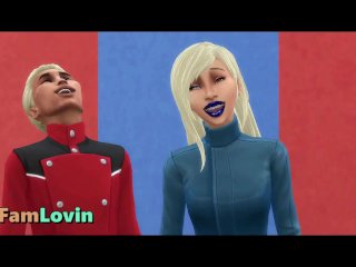 Pink hair Sissy gets cucked and fucked