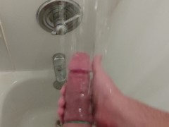 Pump n' Tug in the Shower 💯. . !