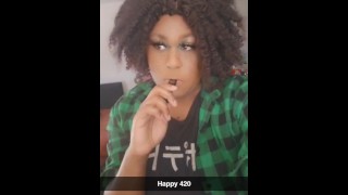 420 compilação snapchat