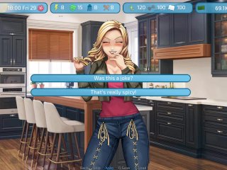 cartoon, blonde, game, love and sex