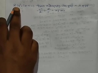 Rara Knupps 求解此数学并找到值 XXX 二次方程 Math