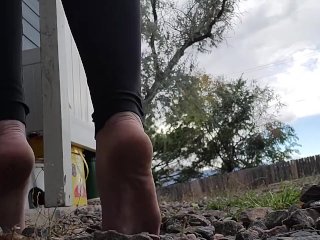 solo female, verified amateurs, outside, feet