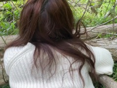 巨乳新入生と野外ハメ撮り