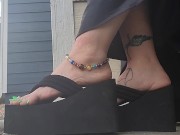 Preview 4 of Goth girl with cute feet