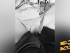 Tied up with Anal Hook in her pussy and fucked hard (no sound)