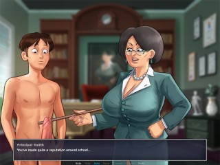 Let's Play - SummertimeSaga, Annie and Principal Smith, No Commentary