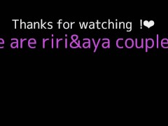 【素人レズ】恥ずかしいのに腰が動いちゃう。。顔面騎乗クンニ　巨乳/女同/拉拉/Facesitting by Japanese lesbian couple