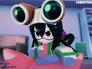 Preview 3 of DEKU AND TSUYU ASUI FUCK BETWEEN SCHOOL HOURS WITHOUT BEING SEEN - MY HERO ACADEMIA HENTAI 3D