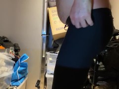 Yoga pants pissing