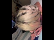Preview 2 of Pretty blonde cum swallows everything