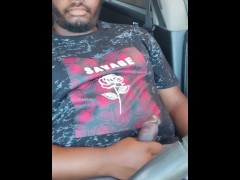 Cumming in the car 💦 9/16