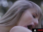 Preview 3 of DEVILS FILM - Naughty Girls Play With Their Wet Pussy With Her Tongue And Fingers
