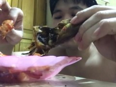 EATING MY MOTHER COOKING PART 23