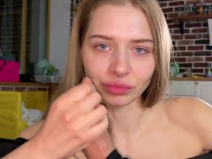 ОТПИЗДОШИЛ СВОДНУЮ СЕСТРЕНКУ ПО-СОБАЧЬИ В ГАНДОНЕ - Screenshot 2 of 16 - Blowjob