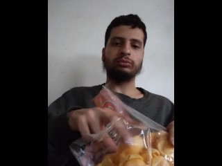 Mukbang Con Comida Chatarra En Mi Dormitorio