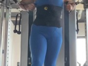 Preview 6 of Playful Gym Session - Scared of getting caught!🤭 (custom videos available)