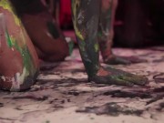 Preview 5 of @NYSEEDXXX SUSPIRIUM: PAINT ORGY HOSTED BY @JORDANISSPOOKY