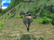 Preview 3 of Skyrim SE THICC Vana Cyan Gameplay