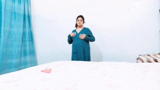 Krásná pákistánská obtloustlá dívka sex s hračkou