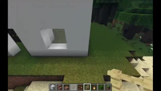 How to build a one colour Villa in Minecraft