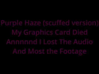 Purple Haze- Scuffed Freebee