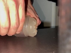 Fucking and cumming inside my wet flashlight like it’s your pussy