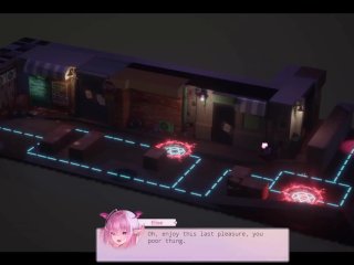 Cute Honey Bunny Girl [ Hentai Game PornPlay ] Ep.4 cuckolding threesome in the back alley