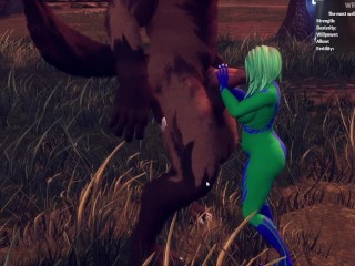 Safinia the Breeder, Gameplay 2,Big Boobs, Big Dick, Animation, Porn Game,