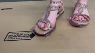 Sandalias pegajosas - ¡Remolque! 😉 más y videos completos: JuliaApril @ Onlyfans