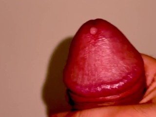 Red Penis Cum