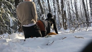 A WINTER FOREST IN RAW DOGGY STYLE