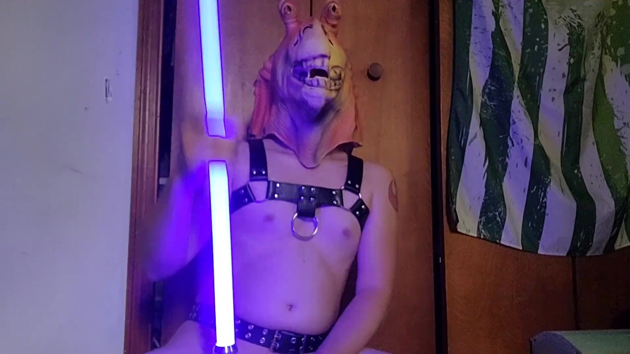 Slave Leia Jar Jar Binks Bondage Harness
