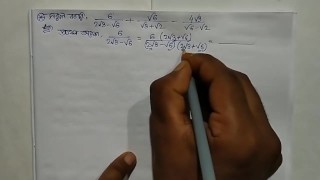 Los deze wiskunde op en zoek de waarde (kwadratische vergelijking Wiskunde)