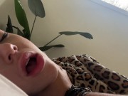 Preview 1 of my son's friend woke me up this morning...MILF MYLF older younger vibrator cumming sensual