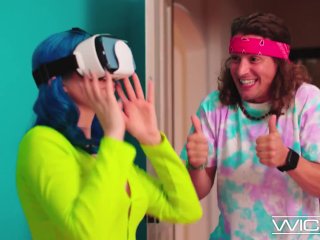 Wicked - JEWELZ BLU TRIES VR & Gets Fucked Doggystyle FOR REAL screenshot number 2
