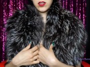 Preview 5 of Goddess in fur - sensual domination findom italian mistress padrona italiana pelliccia dominatrix