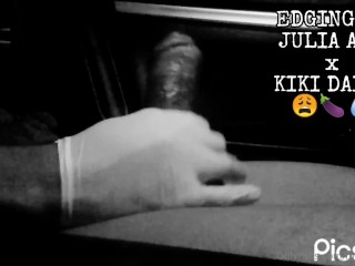 BORDANDO PARA JULIA ANN x KIKI D'AIRE NO CARRO (vídeo Completo no OF)