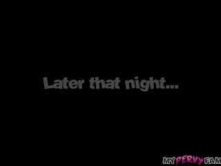 Tricked My Hot Stepsis Into Touching My Cock & Now She Wants It!! - Violet Gems - MyPervyFamily screenshot number 1