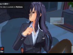 オナサポエロアニメ　ASMRボイス　美人の先輩に告白中出しエッチ　イヤホン推奨 - Screenshot 3 of 16 - Hentai