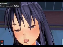 オナサポエロアニメ　ASMRボイス　美人の先輩に告白中出しエッチ　イヤホン推奨 - Screenshot 4 of 16 - Japanese